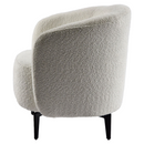 Fotel, fehér/fekete, PRESO