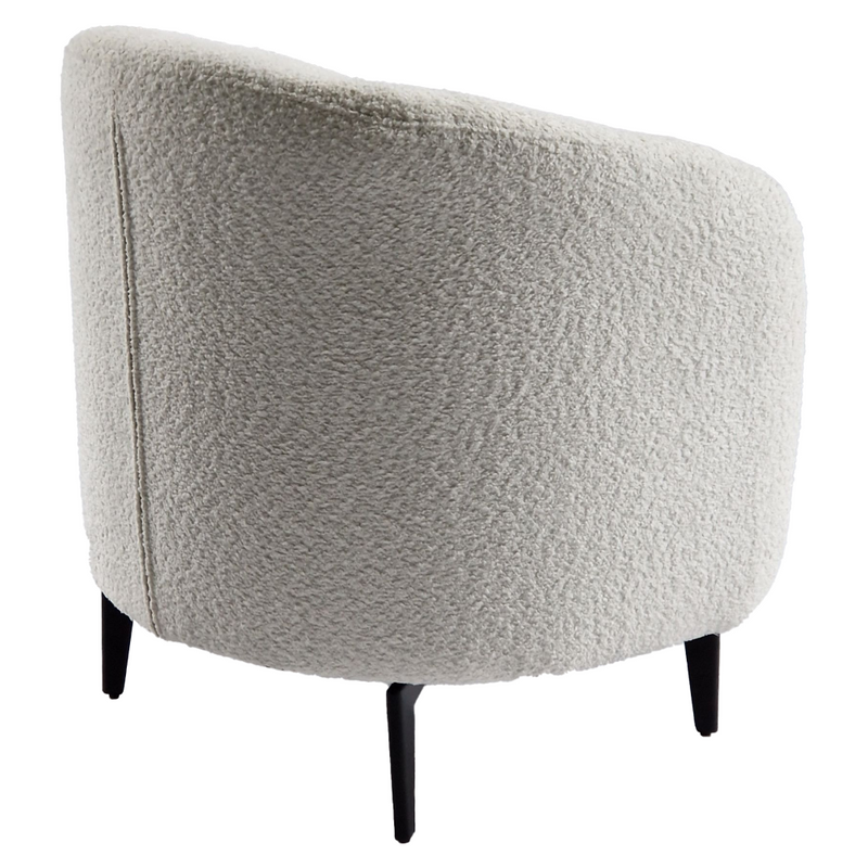 Fotel, fehér/fekete, PRESO