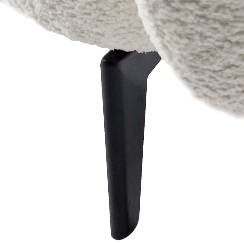 Fotel, fehér/fekete, PRESO