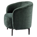 Fotel, zöld/fekete, PRESO