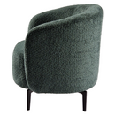 Fotel, zöld/fekete, PRESO