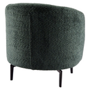 Fotel, zöld/fekete, PRESO