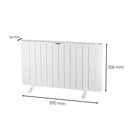 Solis elektromos fűtőtest 2000W fehér