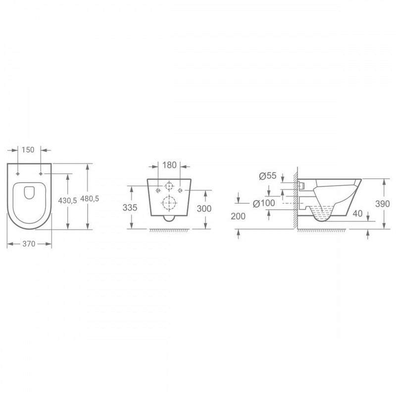Ride Adriatic falba építhető WC tartály szett