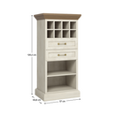 Komód, északi fenyő/vadtölgy, ROYAL R2S