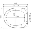 Roya Sydney 82CHR falba építhető WC tartály szett
