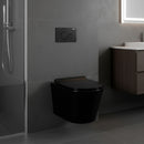 Roya Tina 81GRE falba építhető WC tartály szett fekete