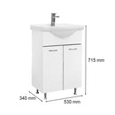 Ruben 55 alsó szekrény Rauna szil