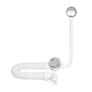 TEXO kádszifon - KRÓM - Klikk - klakk leeresztővel - flexibilis csővel - Ø 5/4&quot; x 0,5 m x Ø 40 mm