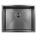 Laveo MARMARA inox szürke mosogató