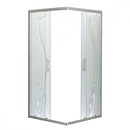 Spirit BAMBOO 90x90 szögletes zuhanykabin, zuhanytálca nélkül