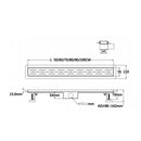 Flow zuhanyfolyóka 70 fekete