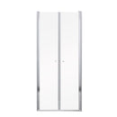 Saloon 80x195 cm kétszárnyú zuhanyajtó