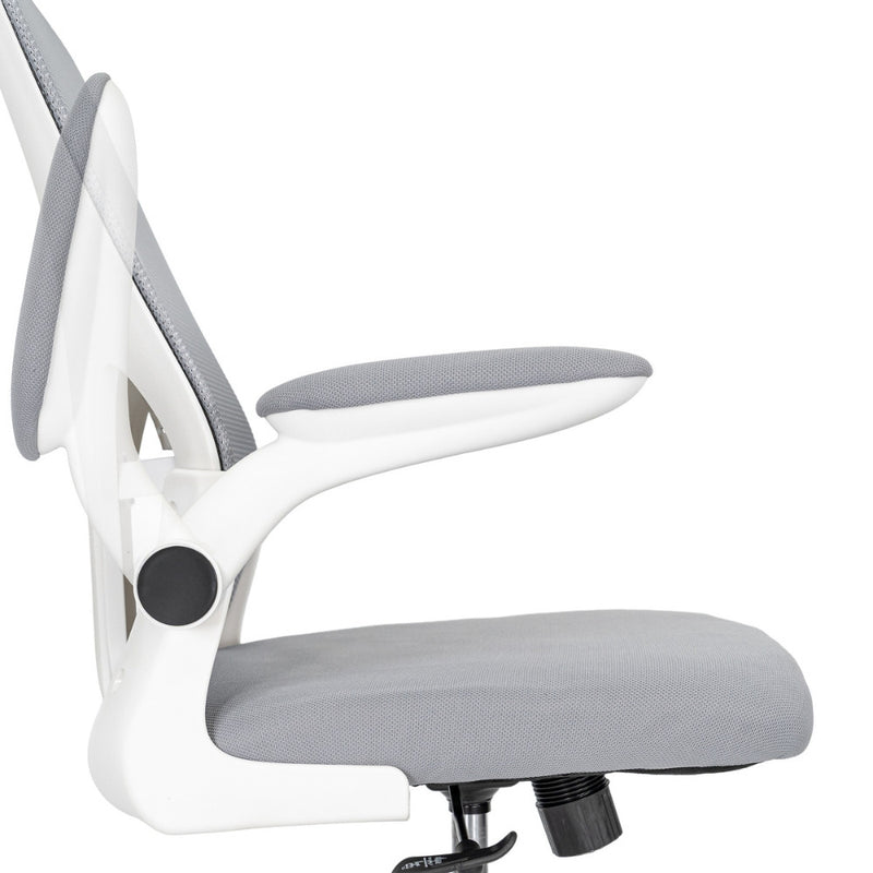 Flexo ergonomikus irodai forgószék deréktámasszal fehér