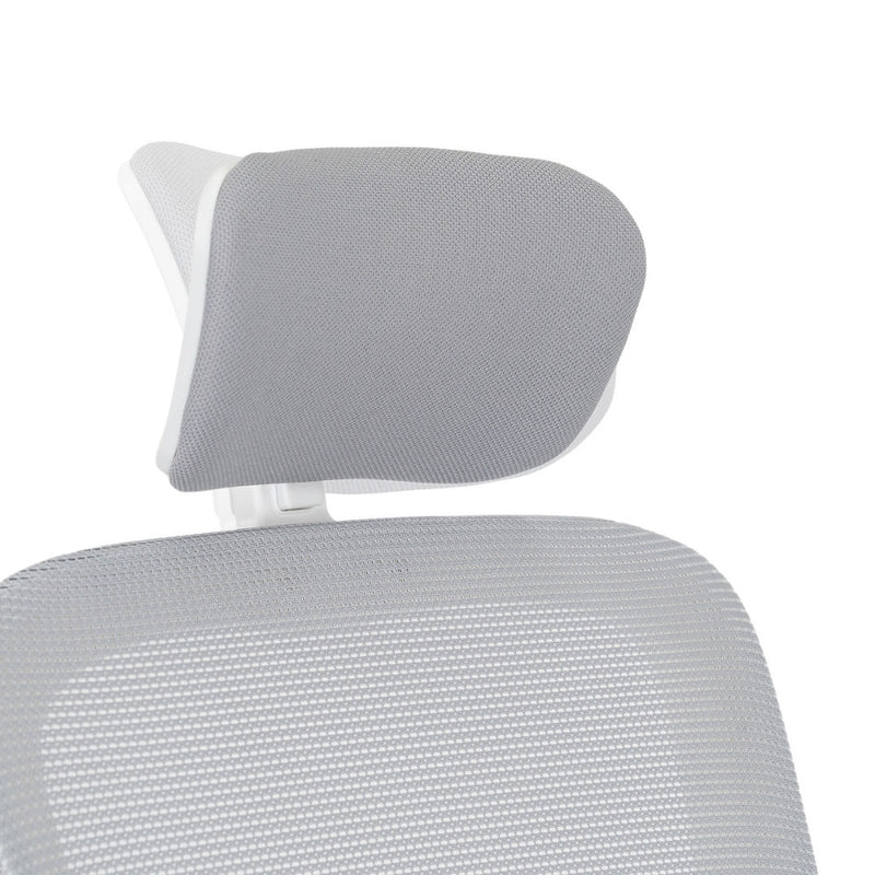Flexo ergonomikus irodai forgószék deréktámasszal fehér