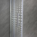 Spirit Mátrix íves 80x80x194 cm minőségi zuhanykabin , erősített akril zuhanytálcával