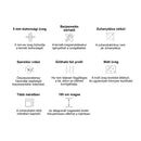 Spirit Matt 80x80x180 cm-es szögletes zuhanykabin, zuhanytálca nélkül