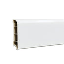 Vinyl SPC padlószegély Snow white 2400x60x12 mm