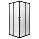 Soho Square Black 80 szögletes zuhanykabin zuhanytálca nélkül