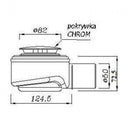 SPEED50 Speed 50 zuhanytálca szifon