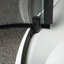 Splash Black 80 íves zuhanyabin zuhanytálcával