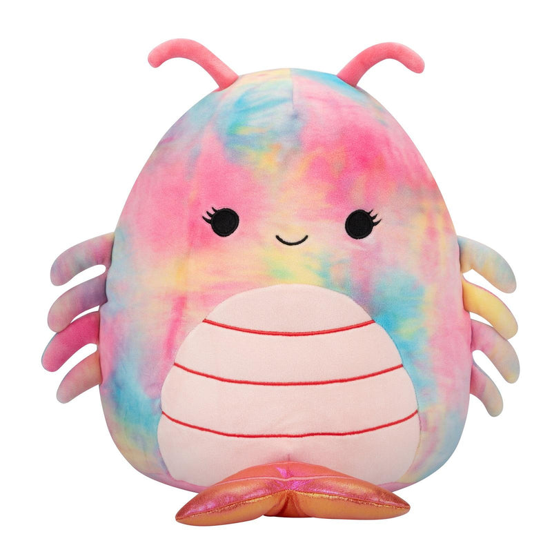 Squishmallows 30 cm - Candis a szivárványos garnélarák