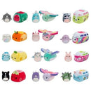 Squishville mini 2az1ben plüss járműben 5 cm - többféle