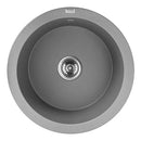 Laveo DAFNE egykör szürke mosogató helytakarékos szifonnal