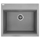 Laveo TAU 6 egymedencés mosogató, szürke