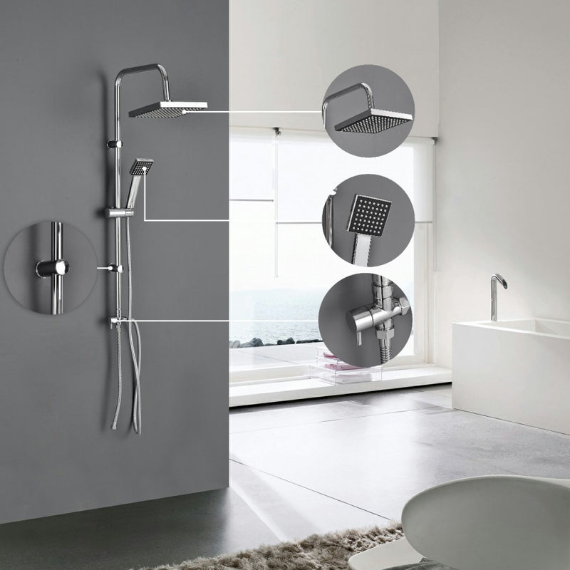 Olca zuhanyszett csaptelep nélkül