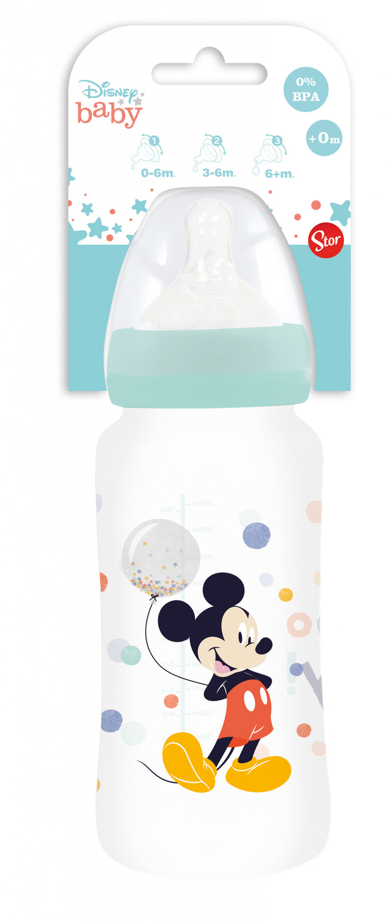 Disney Mickey baba cumisüveg 3,6 dl, J-STF13003
