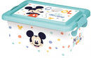 Disney Mickey műanyag tároló doboz 3,7 L, J-STF13134