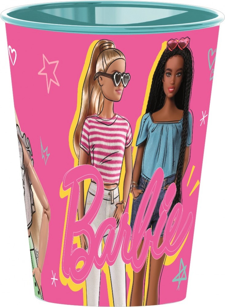 Barbie műanyag pohár 260 ml, J-STF15907