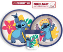 Disney Lilo és Stitch Palms csúszásmentes étkészlet, micro műanyag szett, J-STF66669