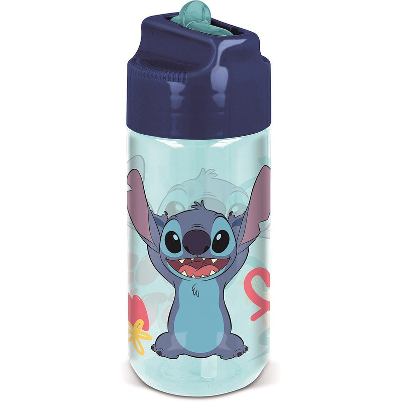 Disney Lilo és Stitch Palms Hydro műanyag kulacs 430 ml, J-STF75036