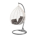 Havanna függőfotel fehér-fekete