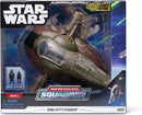 Star Wars - Csillagok háborúja Micro Galaxy Squadron 20 cm-es jármű figurával - Boba Fett űrhajója