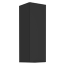 Felső szekrény, fekete, SIBER 30 G-90 1F