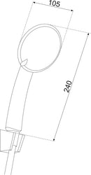 TARA kézizuhany tömlővel