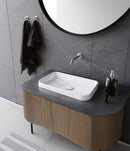 CeraStyle GRAND - PULTBA félig beültethető - Top Counter - porcelán mosdó - 49 x 30 cm