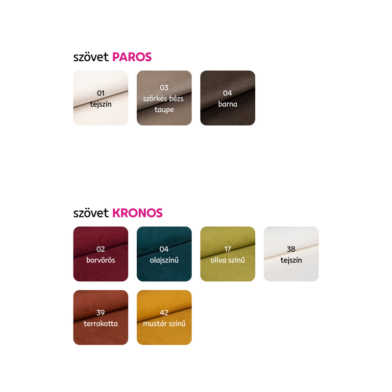 Füles hintafotel, barna/dió, TEJA