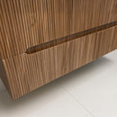 Trent Fürdőszobabútor 100 cm kerámia mosdóval (2 fiókos) tükörrel 60x100 cm sunset tölgy