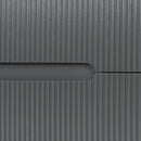 Trent Fürdőszobabútor 120 cm kerámia mosdóval tükörrel 60x120 cm antracit szürke