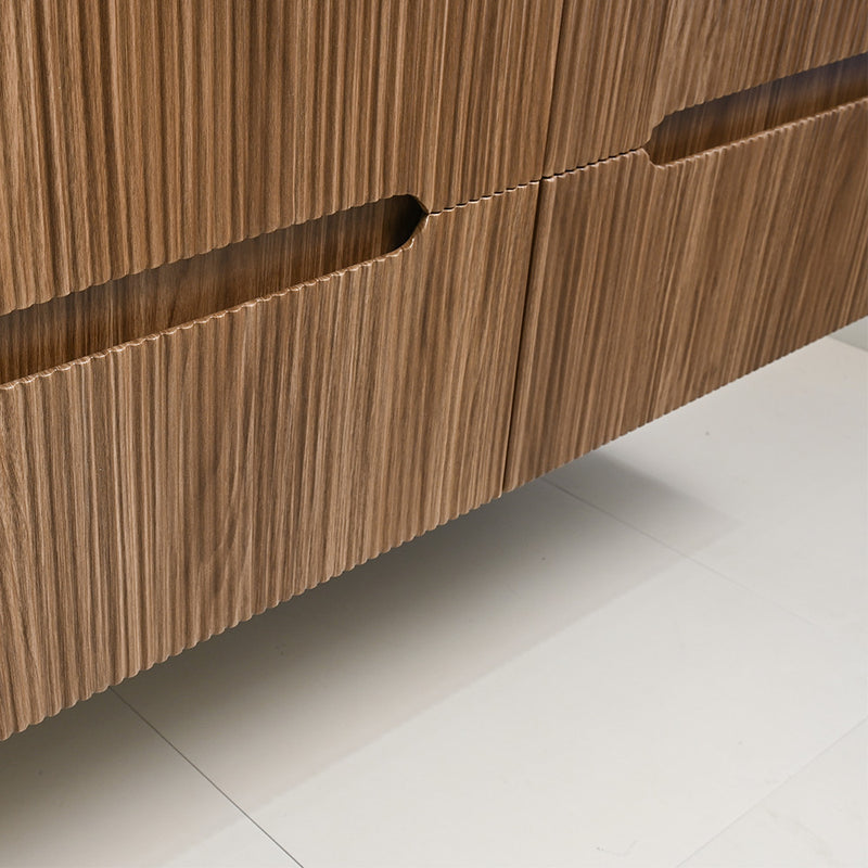 Trent Fürdőszobabútor 120 cm kerámia mosdóval tükörrel 60x120 cm sunset tölgy