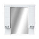 Viva SZQUARE 85 Tükrös fürdőszobai szekrény - DUPLA szekrénnyel - 85 x 97 x 15 cm
