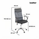 Fit ergonomikus irodai forgószék, szürke