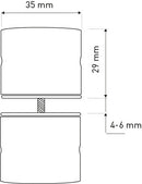 UK-09 BL zuhanykabin fogantyú