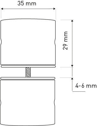 UK-09 BL zuhanykabin fogantyú