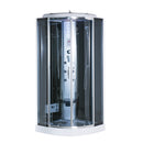 Vital Black hidromasszázs zuhanykabin 90x90 cm-es méretben