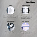 Vital mélytálcás hidromasszázs zuhanykabin, 90x90 cm-es méretben